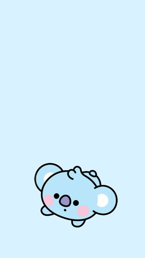 Bt21 Koya Wallpaper, Koya Wallpaper, Bts Characters, Wallpaper Aesthetic Cute, Bt21 Wallpaper, Bts 21, Bts Black, Kpop Art, Cute Doodles Drawings