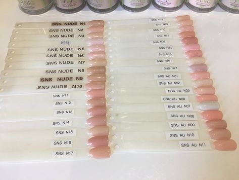 SNS N12 NUDE RANGE GELous Nail Color Dipping Powder: - New & Improved | Balmoral Beauty Sns Nail Powder, Pink Sns, Sns Dip Nails, Sns Colors, Sns Powder, Sns Nails Colors, Korean Nail Art, Sns Nails, Korean Nails