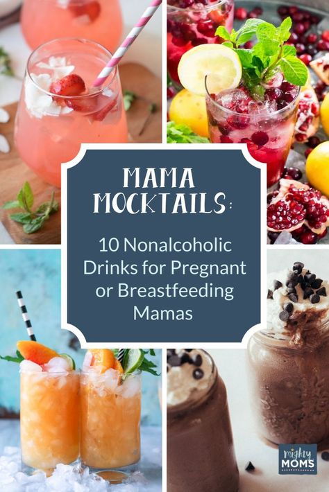 Pregnancy Mocktails, Pregnant Drinks, Nonalcoholic Drinks, Holiday Mocktail, New Year's Drinks, Healthy Pregnancy Food, Healthy Pregnancy Tips, Drink Recipes Nonalcoholic, Pregnancy Food