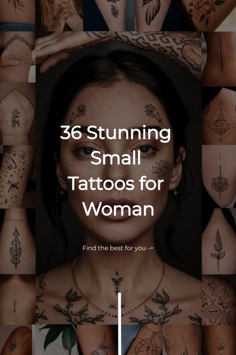 36 Stunning Small Tattoos for Woman Feminine African Tattoos, Women Meaningful Tattoo Ideas, Women’s Small Arm Tattoos, Tattoos For Estheticians, Arm Hand Tattoo Women, Womens Tattoos Back, Minimalist Mandala Tattoo, Cool Unique Tattoos For Women, Tattoo Designs For Women Meaningful