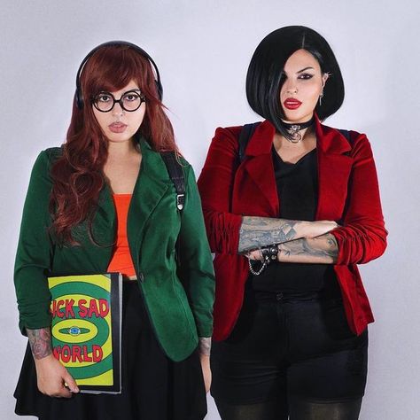 Jazmina Daniel on Instagram Daria And Jane Costume, Daria Halloween Costume, Daria Costume, Daria Cosplay, Jane Costume, Daria And Jane, Spooky Szn, September 28, Style Aesthetic