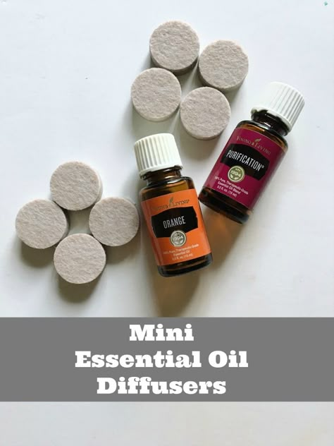 Diy Essential Oil Diffuser, Diffuser Diy, Car Diffuser Essential Oils, Floral Essential Oils, Diy Essentials, Essential Oils Gifts, Mini Diy, Aromatherapy Gifts, Diy Essential Oils