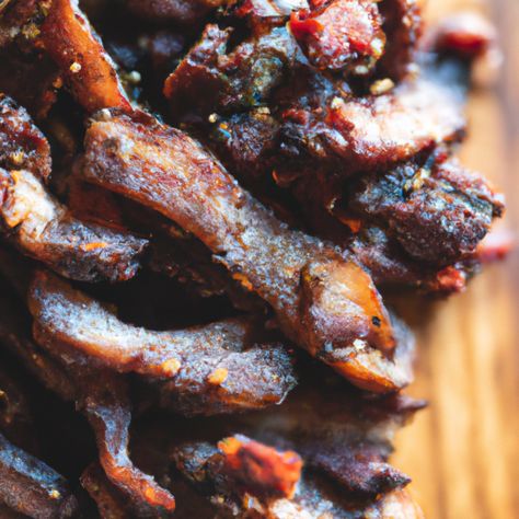 Korean Bbq Pork Jerky Recipe, Korean Beef Jerky Recipe, Pork Jerky Recipe, Jerky Marinade Recipes, Ground Beef Jerky Recipe, Beef Jerky Recipe Dehydrator, Korean Bbq Pork, Jerky Recipes Dehydrator, Jerkey Recipes