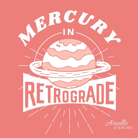 Are you scared of a little retrograde? It isn't scary, I promise! It's just part of the celestial forecast--something to be aware of!Knowing about the Mercury Retrograde helps us to prepare for the energy that the season brings. A forecast doesn’t mean you don’t go out when it’s raining, it just means that you bring an umbrella, close the sunroof, and wear your waterproof boots.I don’t know how Mercury beca [...] Mercury In Retrograde, Mindful Communication, Planet Energy, Moon Reading, Interpersonal Communication, Are You Scared, Check Email, Mercury Retrograde, Ink In Water