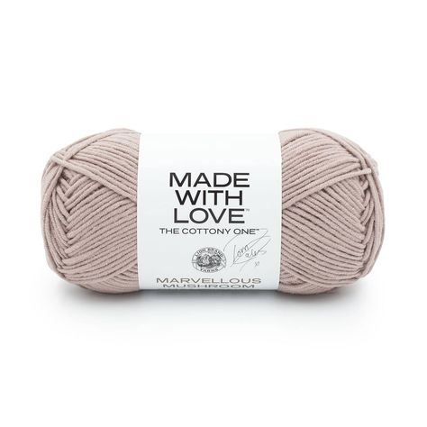 Lion Brand® Tom Daley Made with Love™ The Cottony One™ Yarn | Michaels Crocheting Projects, Knitting And Crocheting, Tom Daley, Crochet Tips, Knitting Gauge, Acrylic Fiber, Lion Brand Yarn, Pattern Library, Lion Brand