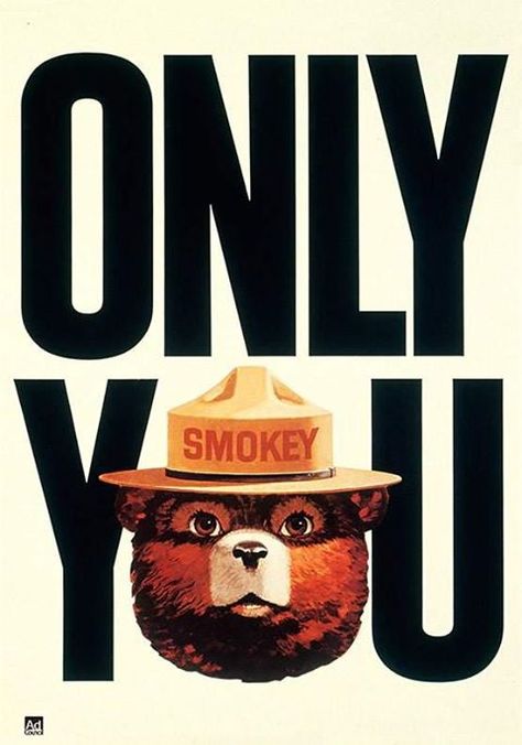 Ad Council Smokey Bear | ... Ad Council, where he was responsible for the icon Smokey Bear. http Smoky The Bear, Public Service Advertising, Forest Conservation, Smokey The Bear, Us Forest Service, Wildland Fire, Smokey Bear, Wildland Firefighter, Smokey The Bears