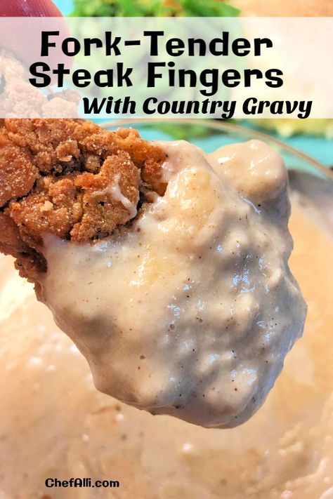 Burrito Pie, Steak Fingers, Homemade Salisbury Steak, Easy Comfort Food Dinners, Fried Steak Recipes, Steak Marinade Recipes, Cream Gravy, Country Fried Steak, Beef Steak Recipes