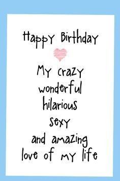 On this special day of his, let him know your feelings through a birthday wish Birthday Cards For Boyfriend Romantic, Men Birthday Cards, Funny Birthday Cards For Men, Birthday Cards Funny, Happy Birthday Husband Quotes, Happy Birthday Wishes For Him, Happy Birthday For Him, Husband Birthday Quotes, Cards For Men