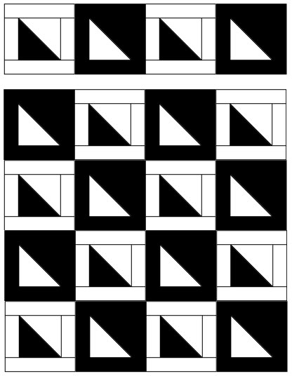 Geometric Black And White Pattern, Black And White Quilts Patterns Ideas, Black And White Quilts, Two Color Quilts, White Quilts, Quilt Modernen, Picture Quilts, Contemporary Quilts, White Quilt