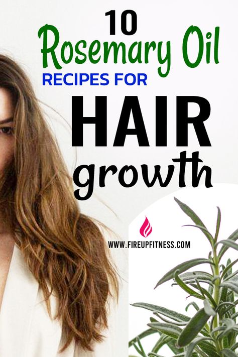 The Secret to Thicker Hair: 10 Rosemary Oil Recipes for Hair Growth How To Get Thicker Hair, How To Make Your Hair Grow Faster, Recipes For Hair Growth, Hair Fall Solution, Thicker Healthier Hair, Hair Grow Faster, Natural Hair Remedies, Hair Growth Foods, Natural Hair Growth Remedies