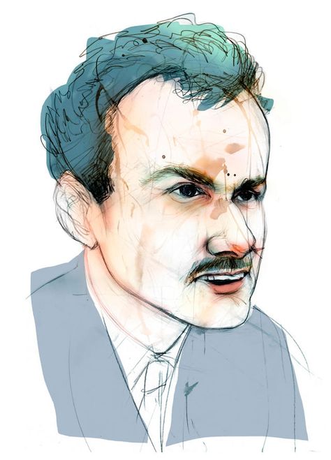 ‘Principios de mecánica cuántica’ de Paul Dirac (1902-1984). Una nueva dimensión para la física. Paul Dirac, Jordan, Male Sketch, Art