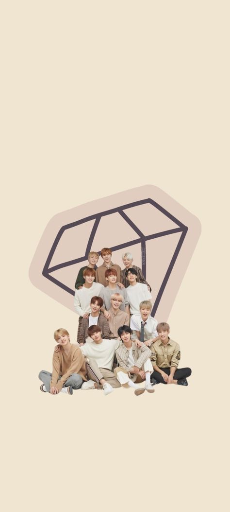 Seventeen Beige Wallpaper, Graphic Design Lockscreen, Seventeen Wallpaper Homescreen, Wallpaper Homescreen Layout, Seventeen Group Photo Wallpaper, Seventeen Ot13 Wallpaper, Seventeen Homescreen, Seventeen Group Photo, Design Lockscreen