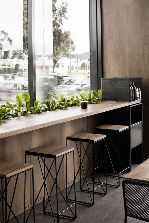 Window Seating, Fashion Island, Coffee Shop Interior Design, Kursi Bar, Australian Interior Design, Cafe Shop Design, Cafe Furniture, Coffee Shops Interior, Interior Design Awards