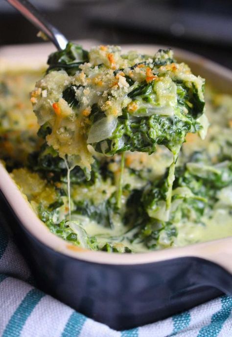 Trisha Yearwood Spinach Casserole, Chicken Spinach Lasagna, Holiday Food Recipes, Spinach Bake, Spinach Casserole, Veggies Side Dishes, Cabbage Casserole, Trisha Yearwood, Spinach Lasagna