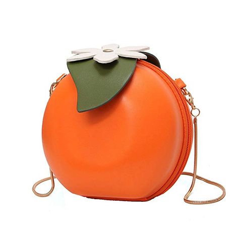 Amazon.com: MILATA Fruit Orange Shaped Women Pu Leather Clutch Purse Cross Body Bag: Miss of Small Purses And Handbags, Fruit Bag, Fruit Orange, Beg Tangan, Leather Clutch Purse, Retro Mode, Novelty Bags, Form Design, Orange Bag