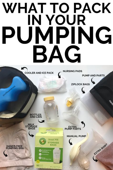 Pumping Bag, Pumping Milk, Pumping Breastmilk, Pumping At Work, Work Pumps, Breastfeeding Mom, Hands Free Bag, Bag Checklist, Pumping Bras