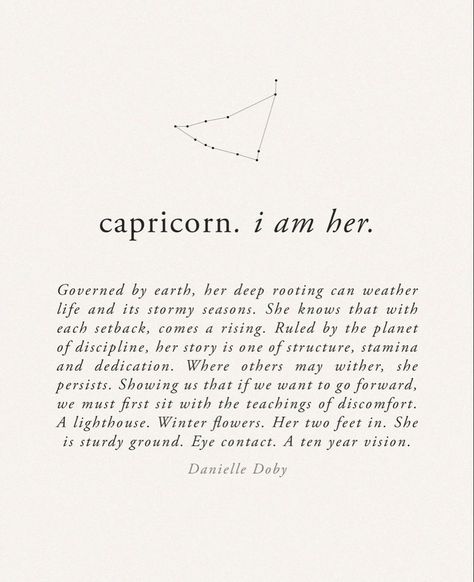 Capricorn Quotes Aesthetic, Capricorn Wallpaper, Danielle Doby, Virgo Signs, Capricorn Aesthetic, I Am Her, Libra Pisces, Capricorn Art, Gemini Leo