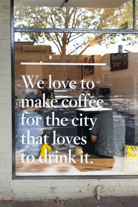 Melbourne is known for its art & coffee culture. This guide includes the best cafés (specialy coffee of course) and other hip locations for the city! Cafe Marketing Ideas, Coffee Shop Outside, Coffee Shop Signage, French Coffee Shop, Hipster Coffee Shop, Coffee Shop Art, Little Coffee Shop, Coffee Names, Coffee Signage