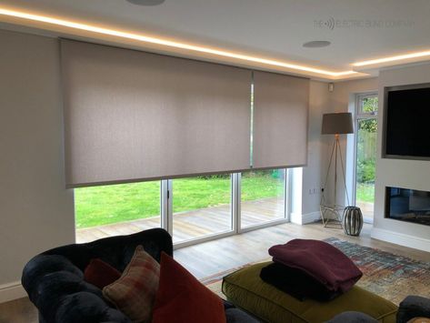 Cedar Blinds, Blinds For Bifold Doors, Bifold Patio Doors, Made To Measure Blinds, Electric Blinds, Roller Shades, Stoke On Trent, Decor Home Living Room, Bifold Doors