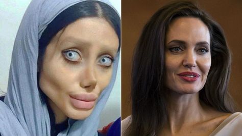 Sahar Tabar, Angelina Jolie, Look Alike