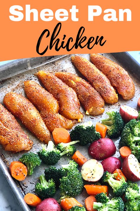 Chicken And Veggie Sheet Pan Meals, Chicken Veggies Sheet Pan, Easy Sheet Pan Dinners Chicken, Chicken Sheetpan Dinner, Sheet Pan Chicken And Veggies, Sheet Meals, Chicken Sheet Pan Dinner, Pan Cooking, Sheet Pan Dinners Chicken