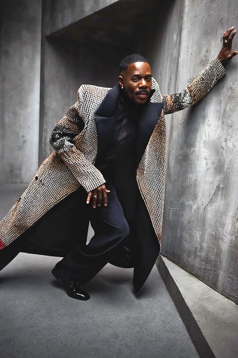 COLMAN DOMINGO - 2024 Vanity Fair Oscar Portraits by Mark Seliger Coleman Domingo Style, Oscar Portraits, Miles Outfit, Coleman Domingo, Byronic Hero, Colman Domingo, Elegant Photos, Mark Seliger, Elegant Photo