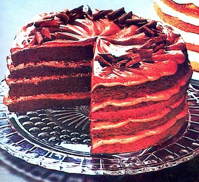 Recipe: Bacardi Chocolate Rum Cake with Whipped Cream Filling (using cake mix, 1970's) - Recipelink.com Rum Pudding, Bacardi Rum Cake, Chocolate Rum Cake, Rum Cakes, Cookies Bakery, Rum Cake Recipe, Bacardi Rum, Mango Cake, Chocolate Mousse Recipe