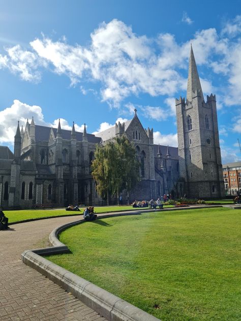 St. Patricks Cathedral - Dublin St Patricks Cathedral Ireland, St Patrick’s Cathedral Dublin, San Patrick, Dublin Travel, Dublin Ireland, Study Abroad, St Patricks, Dublin, St Patrick