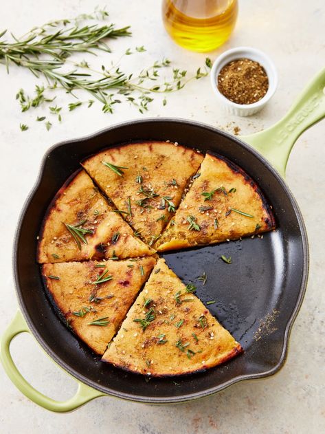 Chickpea Flour Flatbread Recipe, Chickpea Flatbread, Gluten Free Flatbread, Za Atar, Flatbread Recipes, Vegan Bread, Baileys Irish Cream, Sukkot, Chickpea Flour