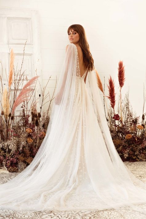 Flowy Wedding Dress Whimsical, April Wedding Dress, Middle Earth Wedding, Wedding Dress Whimsical, Flowy Wedding Dress, Earth Wedding, Wedding Dresses Near Me, Glam Wedding Dress, Wedding Dresses Whimsical