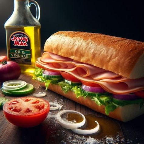 How to Make Famous Jersey Mikes Oil & Vinegar Recipe Sandwich Oil Recipe, North Carolina Bbq Sauce, North Carolina Bbq, Jersey Mikes, Italian Rolls, Carolina Bbq, Carolina Bbq Sauce, Italian Sub, Barbecue Sauce Recipes