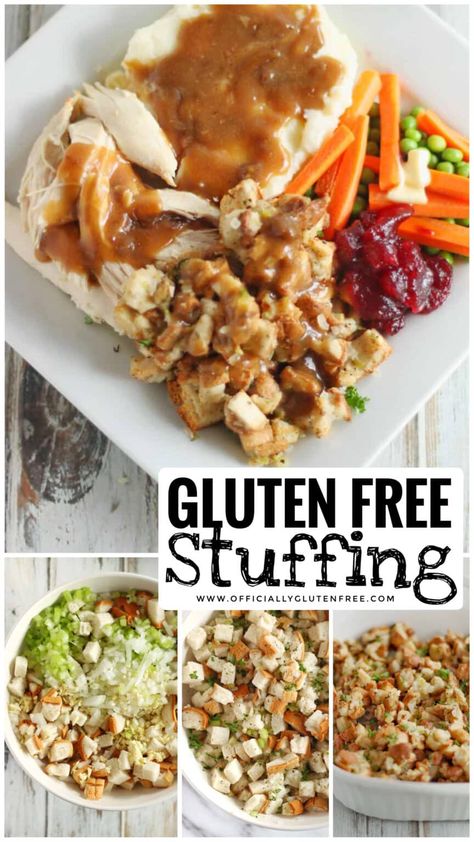 Best Gluten Free Stuffing Recipe, Best Gluten Free Stuffing, Gluten Free Stuffing With Sausage, Homemade Gluten Free Stuffing, Easy Gluten Free Stuffing, Gluten Free Dressing Stuffing, Gf Stuffing Thanksgiving, Gluten Free Turkey Stuffing, Thanksgiving Recipes Gluten Free