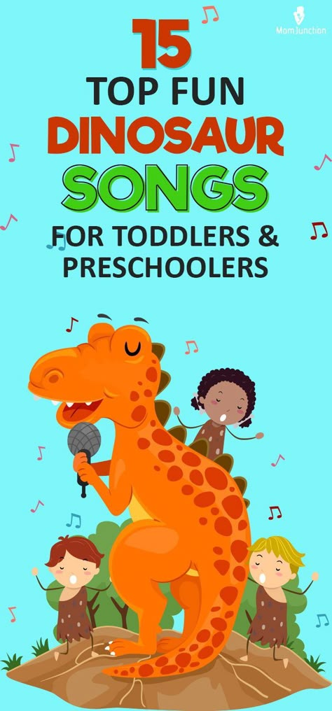 Is your child intrigued by dinosaurs? Then dinosaur songs for toddlers are the perfect choice for them. If your child is obsessed with everything dinosaurs, such as asking several questions about them, Jurassic Park is their favorite movie, playing dinosaur games most of the time and making growling sounds similar to those of dinosaurs. Dinosaur Songs For Preschool Circle Time, Dinosaur Songs For Toddlers, Dinosaurs For Toddlers, Dinosaur Themed Room, Dinosaur Songs, Dinosaur Crafts Preschool, Preschool Dinosaurs, Dinosaur Lesson, Dinosaur Week