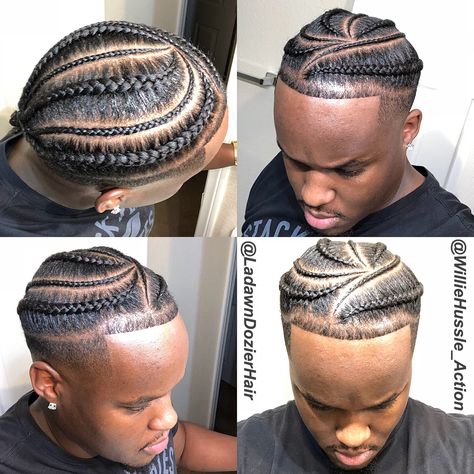 Black Men Braids Black Hair Braided Ponytail Hairstyles Men, Mens Plaits Hairstyles Black, Men’s Braided Hairstyles With Fade, Mens Hairstyles Black Men Braids, Male Braids Hairstyles Black For Men Full Head, Male Cornrow Styles For Men Short Hair, Man Braids Black Men, Mens Braids With Fade, Mens Cornrows Design