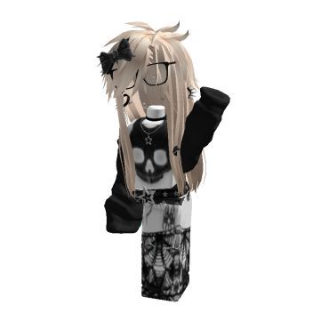 Emo Roblox Outfits, Emo Fits, Roblox Emo Outfits, Emo Roblox Avatar, Y2k Outfit Ideas, Anime Smile, Free Robux, Emo Y2k, Female Avatar