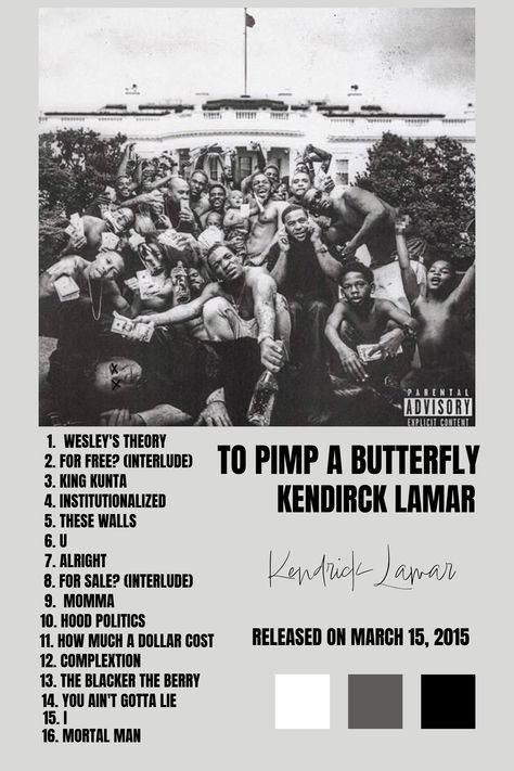 TPAB Kendrick Lamar Album, To Pimp A Butterfly, Minimalist Music, Hip Hop Poster, Music Poster Ideas, Butterfly Poster, Vintage Poster Design, Music Poster Design, Music Album Covers