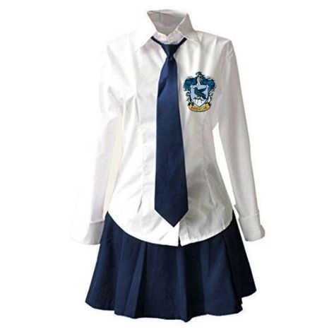 Ravenclaw Uniform Female, Hogwarts Uniform Ravenclaw, Hogwarts School Uniform, Ravenclaw Uniform, Ravenclaw Outfit, Hogwarts Uniform, Hogwarts Outfits, Harry Potter Oc, Hogwarts Dr