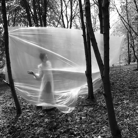 Scary Photography, Best Sketchbook, Whimsical Photography, Horror Photography, Horror Photos, Dream Photography, 35mm Photography, Dreams And Nightmares, Plastic Sheet