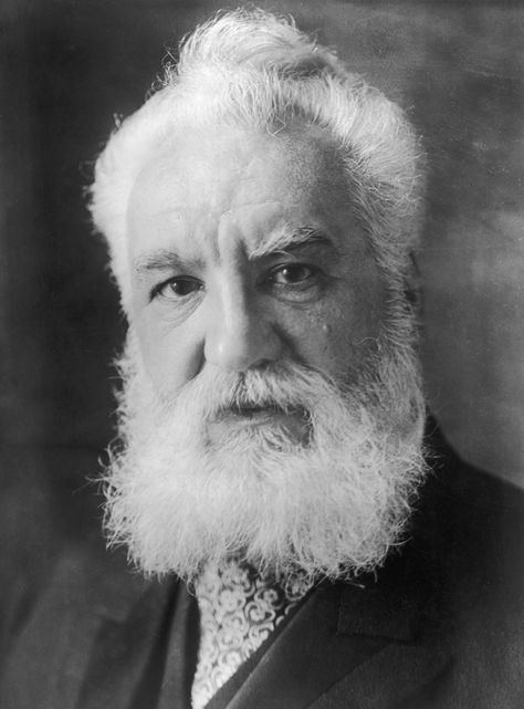 Alexander Graham Bell was an eminent Scottish-born scientist, inventor, engineer and innovator who is credited with inventing the first practical telephone. Born: March 3, 1847, Edinburgh, United Kingdom Died: August 2, 1922, Beinn Bhreagh, Nova Scotia, Canada Alexander Graham Bell, Man With A Beard, People In History, Historical People, People Of Interest, Inventors, Important People, Interesting History, Interesting People