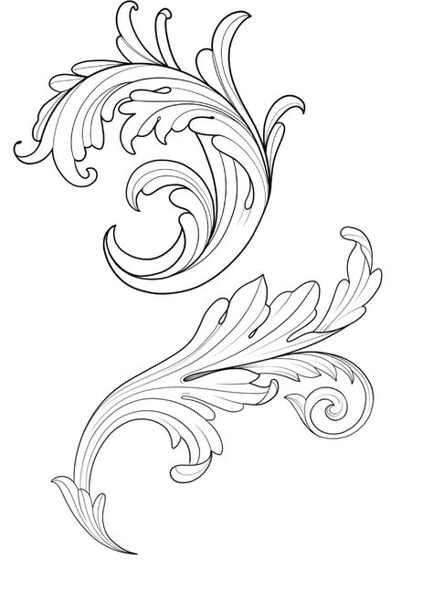 Rose And Filigree Tattoo Design, Bicep Filler Tattoo, Filagree Design Tattoo Outline, Rose Filigree Tattoo Design, Fillagry Designs Tattoo, Filigree Tattoo Stencil, Rococo Tattoo, Filigree Design Pattern, Filigree Outline