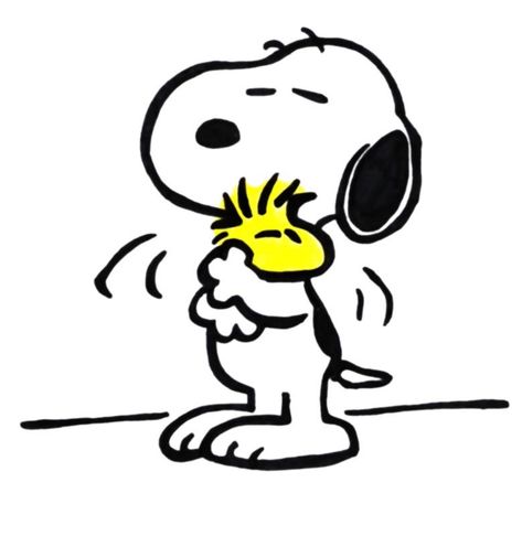 Snoopy Hug, Snoopy Drawing, Woodstock Peanuts, Snoopy Funny, Peanuts Characters, Snoopy Quotes, Snoopy Pictures, Snoop Dog, Vinyl Decor