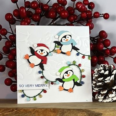 Spellbinders Christmas Cards, Penguin Christmas Cards, Gorgeous Christmas Cards, Christmas Card Background, Christmas Cards 2018, Best Friend Birthday Cards, Tarjetas Pop Up, Cute Christmas Cards, Glimmer Hot Foil