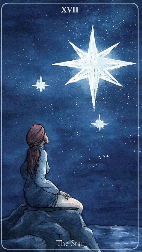 The Star Tarot Card, Taurus Constellation Tattoo, Tarot Tattoo, Tarot Significado, Taurus Constellation, Learning Tarot Cards, Tarot Magic, Tarot Card Spreads, Tarot Meanings