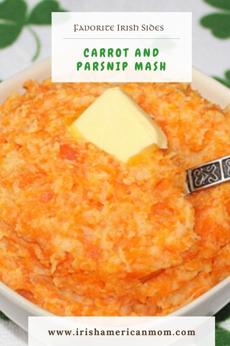 Mashed Parsnip Recipes, Irish Carrots, Parsnip Mash Recipes, How To Roast Carrots, Parsnips And Carrots Recipe, Ways To Cook Carrots, Carrots And Parsnips Recipe, Carrot Parsnip Puree, Mashed Recipes