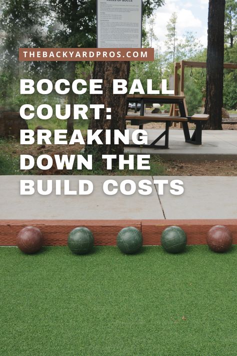 Curious about the price tag of your bocce ball court dreams? Look no further! Our guide unveils the secrets behind the cost to build a bocce ball court, empowering you to make informed decisions about your outdoor recreation paradise. Explore budget-friendly tips and luxurious options alike, and get ready to roll into a world of backyard entertainment! Bocce Ball Court Backyard, Bocce Court Backyard, Backyard Hacks, Backyard Entertainment, Bocce Ball Court, Bocce Court, Bocce Ball, Pricing Guide, Pea Gravel