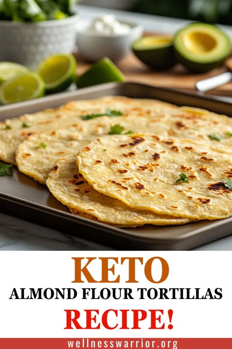 These keto almond flour tortillas are a simple, low-carb option for anyone on the keto diet. They’re soft, gluten-free, and work well for tacos, wraps, or as a healthy bread substitute. Easy to make and great for meal prep. How To Make Keto Tortillas, Almond Flour Tortillas Recipe, How To Make Almond Flour Tortillas, Homemade Keto Tortillas, Almond Flour Tortillas 3 Ingredients, Healthy Flour Tortillas, Diy Low Carb Tortillas, Keto Recipes Almond Flour, Keto Mexican Food Recipes