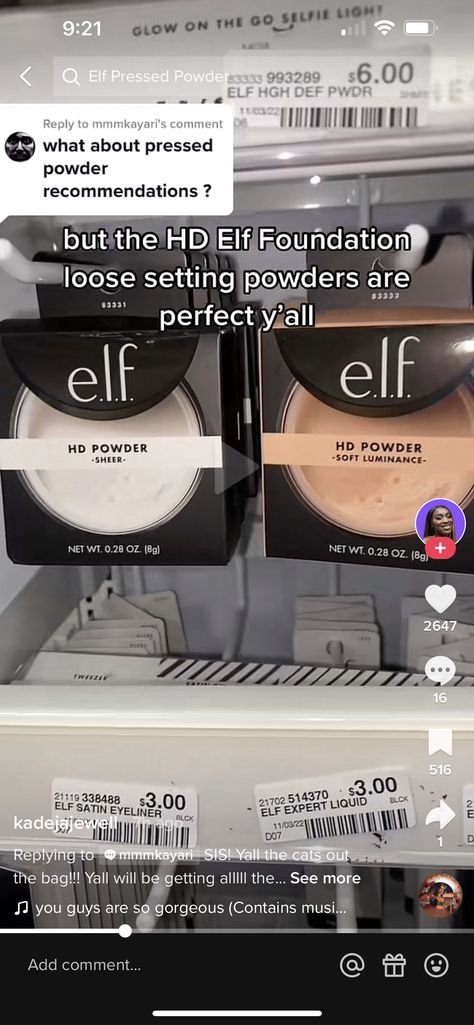 Elf Hd Setting Powder, Elf Pressed Powder, Elf Hd Powder, Elf Perfect Finish Hd Powder, Elf Setting Powder, Elf Camo Powder Foundation, Drugstore Translucent Powder, Elf Foundation, Selfie Light