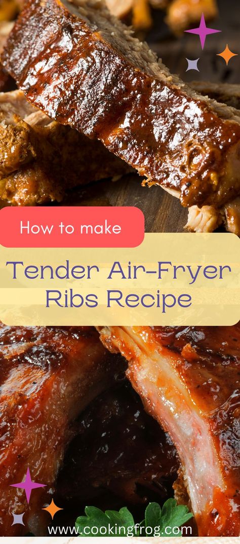 Airfry Ribs Recipe, Babyback Ribs Air Fryer, Babyback Ribs In Airfryer, Pork Loin Ribs Air Fryer, Air Fryer Boneless Spare Ribs, Ribs In The Air Fryer Oven, Air Fryer Back Ribs, St Louis Ribs In Air Fryer, How To Cook Ribs In Air Fryer