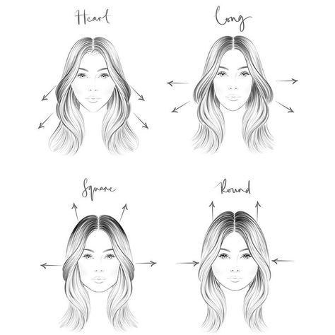 Haircut For Face Shape, Long Face Shapes, Square Face Hairstyles, Face Shape Hairstyles, Diamond Face Shape, Square Face Shape, Diamond Face, Heart Face Shape, Long Faces