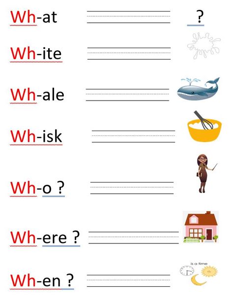 Wh Questions Worksheet, Word Building Activities, Phonics Chart, Shapes Worksheet Kindergarten, Worksheet Preschool, Cvc Word Activities, Kindergarten Reading Activities, Teaching Resources Primary, Kindergarten Reading Worksheets